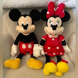 Scentsy Buddies Mickey and Minnie Disney Plush